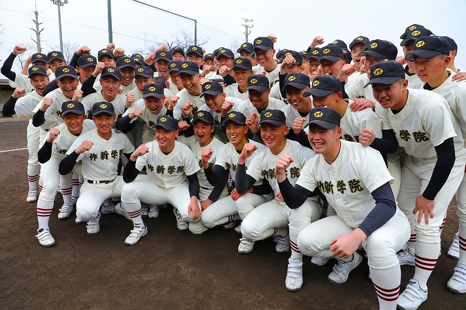 出場決定した野球部