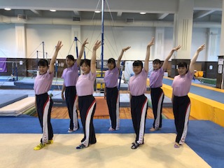 体操部 女子 作新学院高等学校 体操部 女子 作新学院高等学校