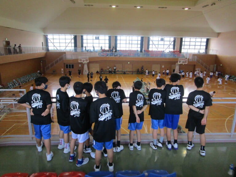 中等			栃木県中学校総体ﾊﾞｽｹｯﾄﾎﾞｰﾙ大会の風景