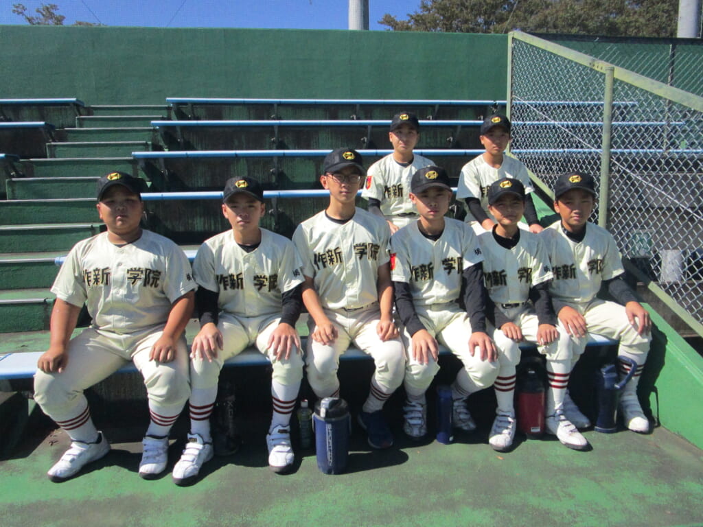 第58回栃木県中学校新人野球大会1回戦2回戦の風景 作新学院