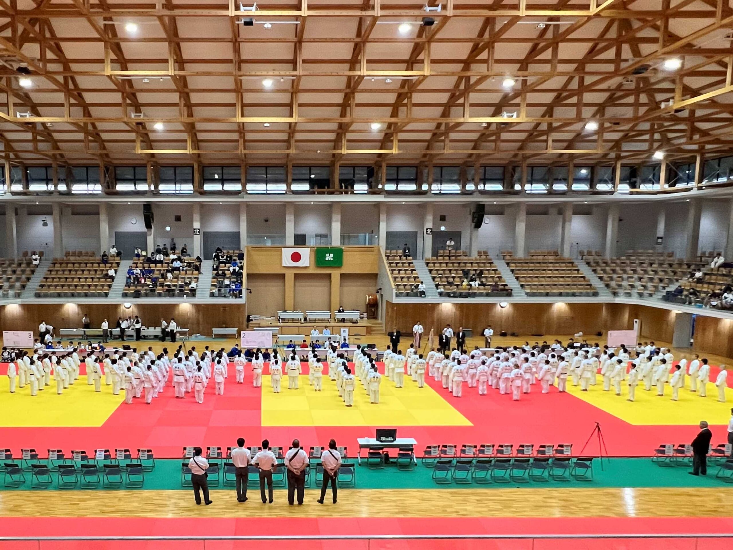 栃木県中学校新人体育大会柔道大会の応援に行ってきました 作新学院